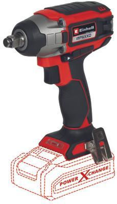 Гайковерт ударный аккумуляторный Einhell PXC Impaxxo 18/230, 18В,BL,230Нм,1/2,без АКК и ЗУ (4510080)