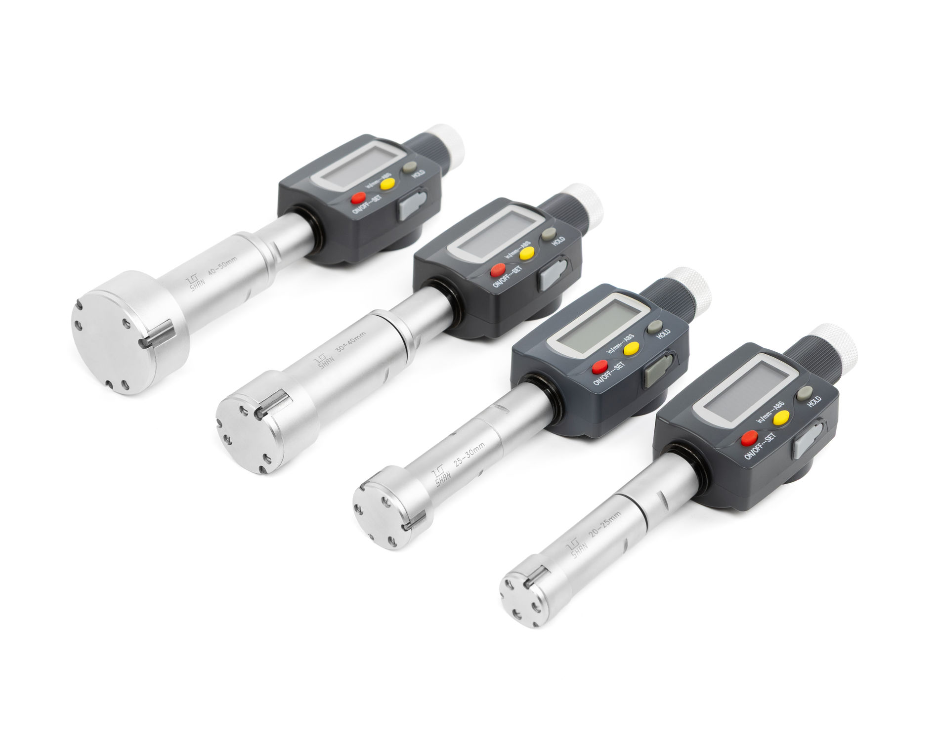 Набор нутром.микром.3-точ. электр. 20-50 0,001 у/к (ГРСИ № 93602-24) SHAN с поверкой