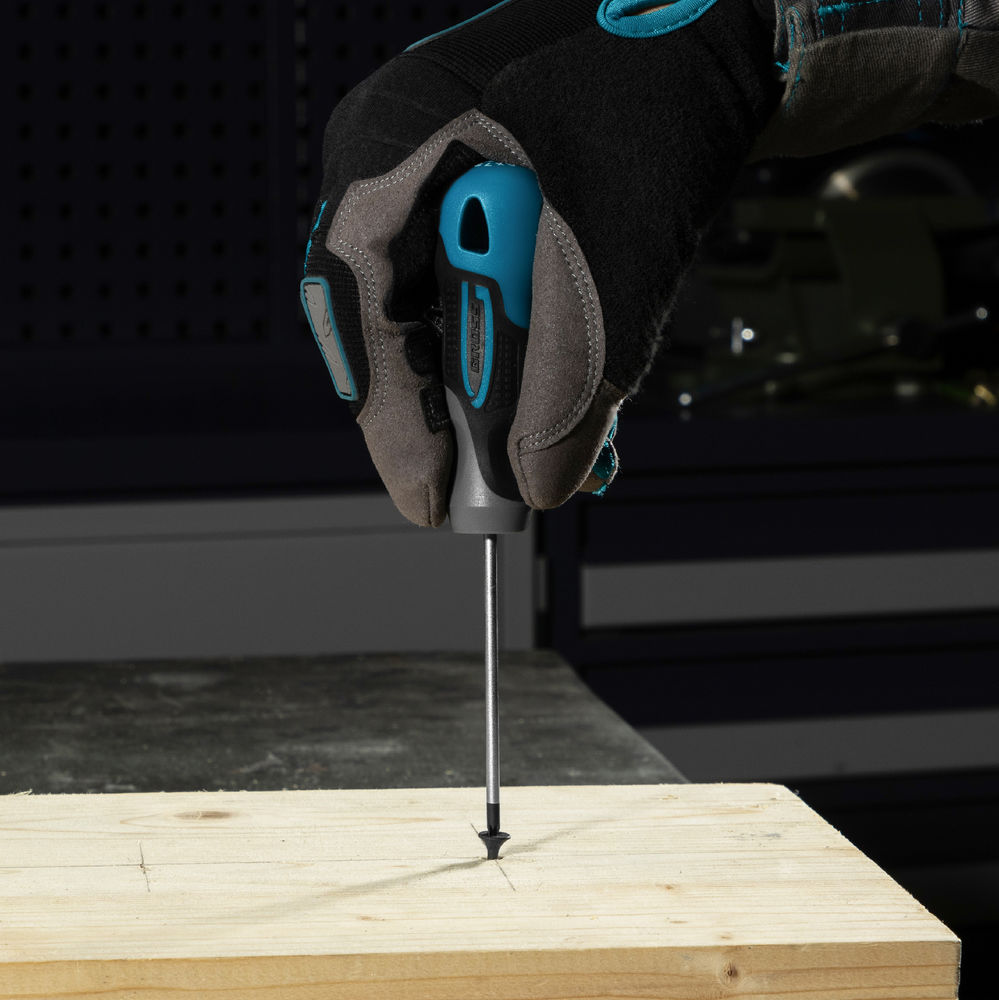 Отвертка PZ0 x 75 мм, S2, трехкомпонентная ручка Gross