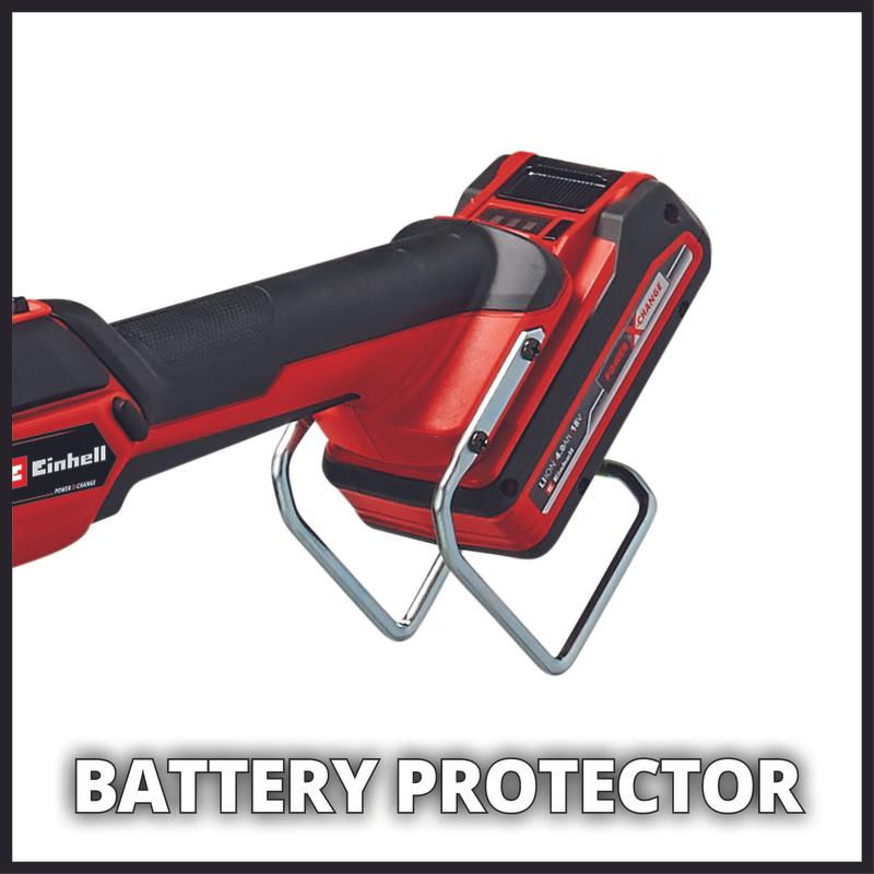 Триммер аккумуляторный Einhell PXC GE-CT 18/33 Li,18В,33см,2 скор,леска,изогн.рукоятка,без АКК и ЗУ (3411270)