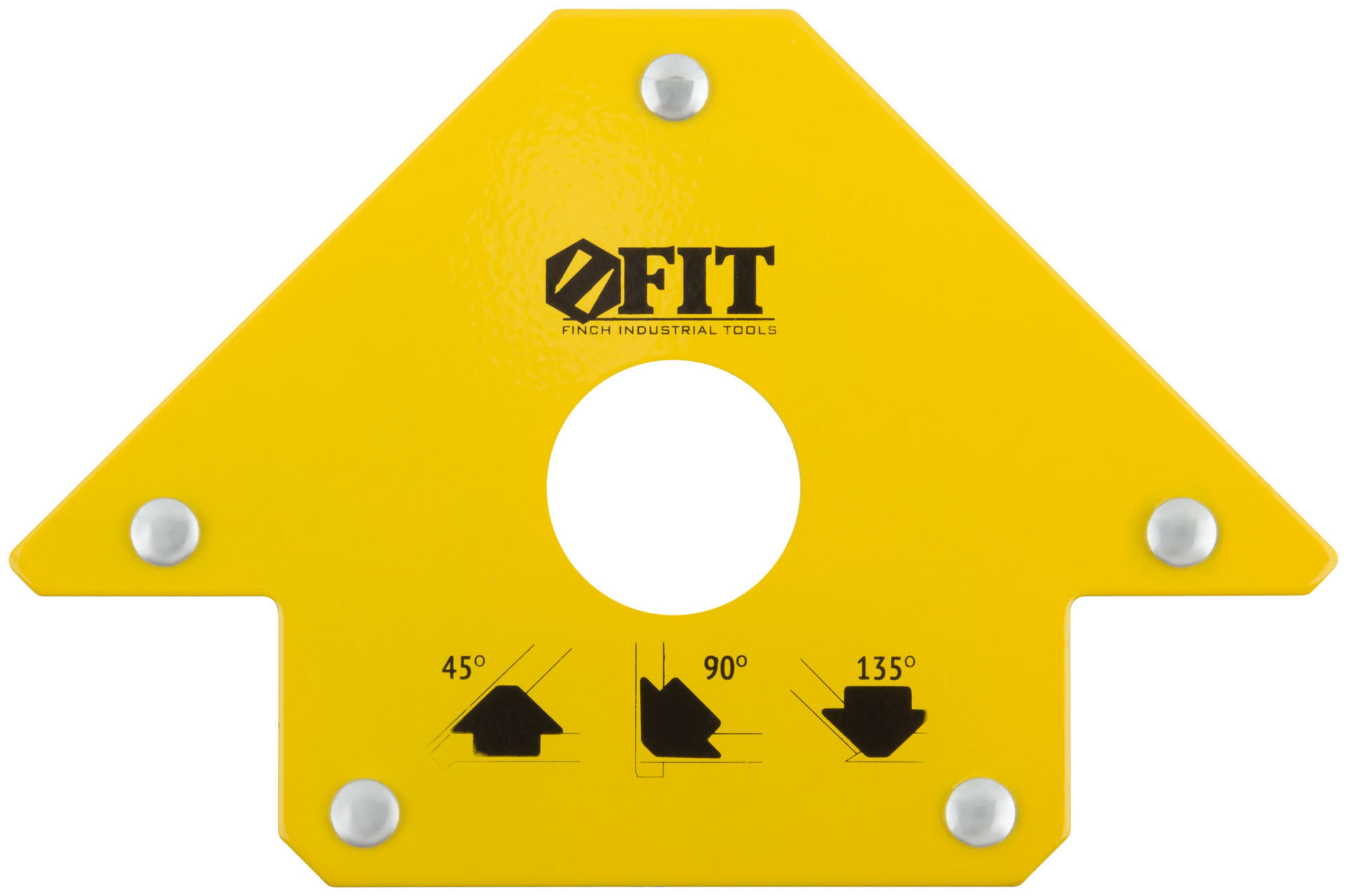 Угольник для сварки магнитный, тип стрелка, усилие до 23 кг (81802)