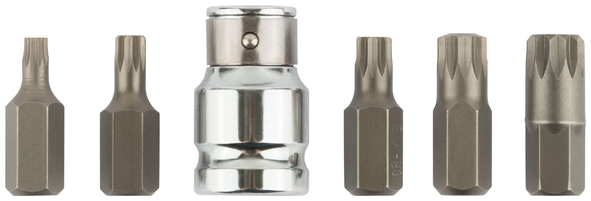 Набор бит SPLINE 6 шт.CrV (57846)