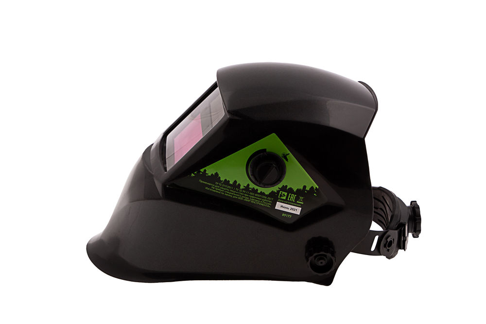 Щиток защитный лицевой (маска сварщика) с автозатемнением Ф5, коробка Сибртех (89177)