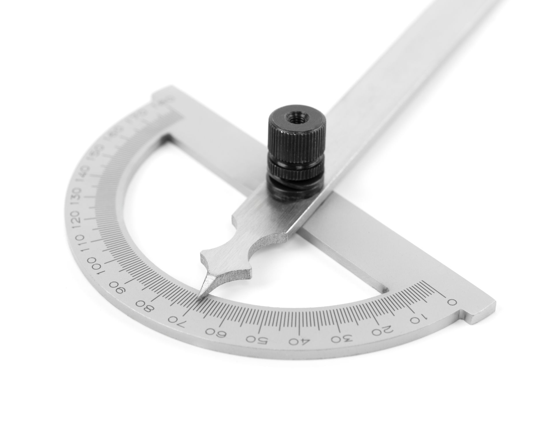 Угломер-транспортир мод. УТ-180 0-180° ( 80х120мм, 1°) (ГРСИ №93019-24) Мicron