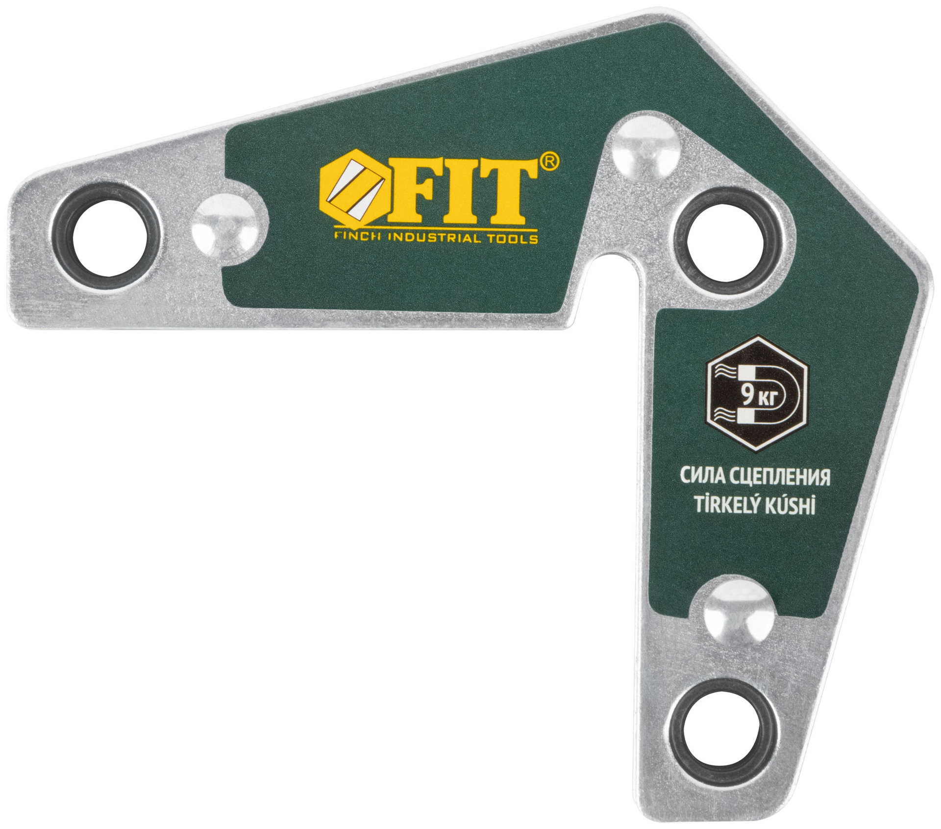 Угольник для сварки магнитный, 3 угла, усилие до 9 кг (81811)