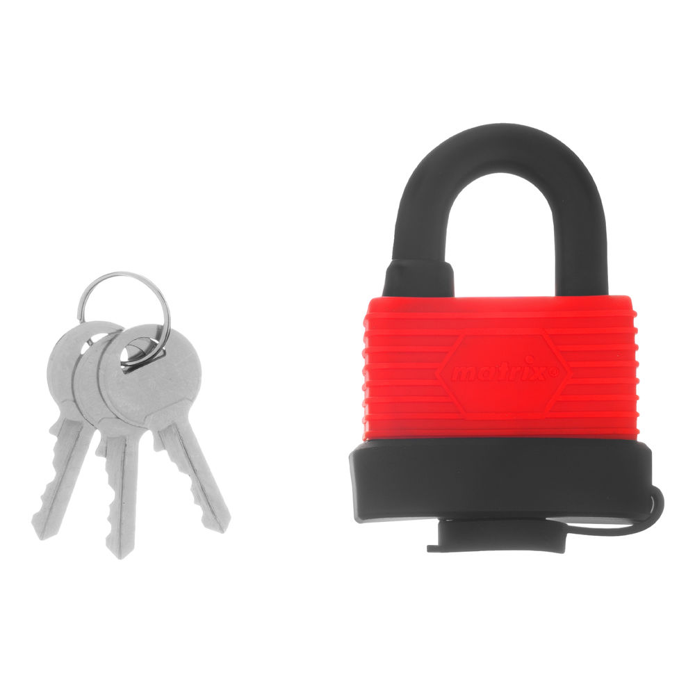 Замок навесной всепогодный, 50 мм Matrix (91824)