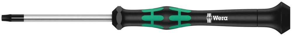 Отвёртка прецизионная TX 7 x 60 мм с фиксацией TORX HF Kraftform Micro серия 2067 Wera WE-118183