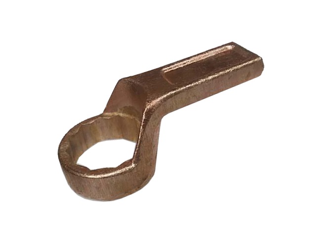 Ключ накидной односторонний 24 мм омеднение