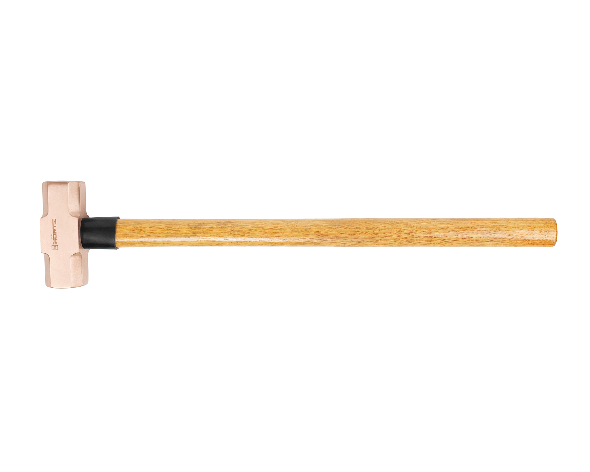 Кувалда 0,450 кг BeCu рукоятка дерево гикори искробезопасная 191G-1002, HORTZ