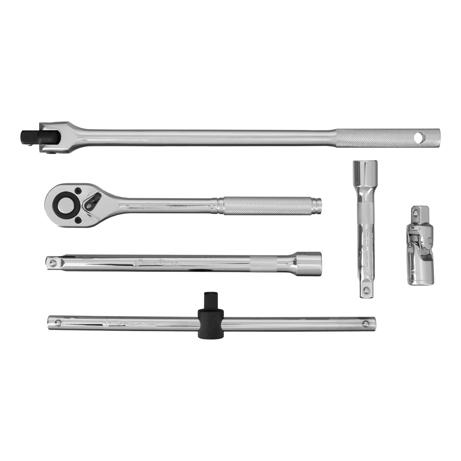 Набор торцевых головок с трещоткой 1/2, 24 предмета Matrix