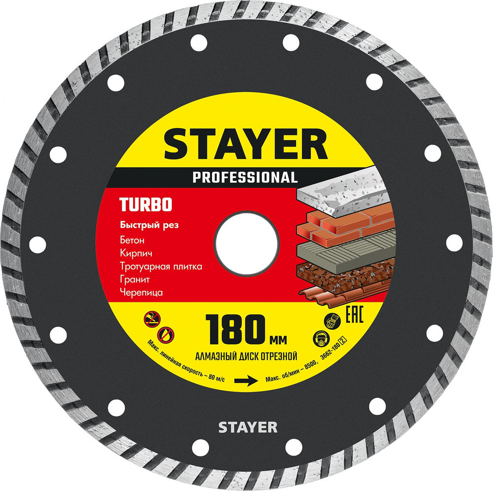Диск пильный по дереву технический рез Construct STAYER 235x30/20 мм 24Т 3683-235-30-24_z01  