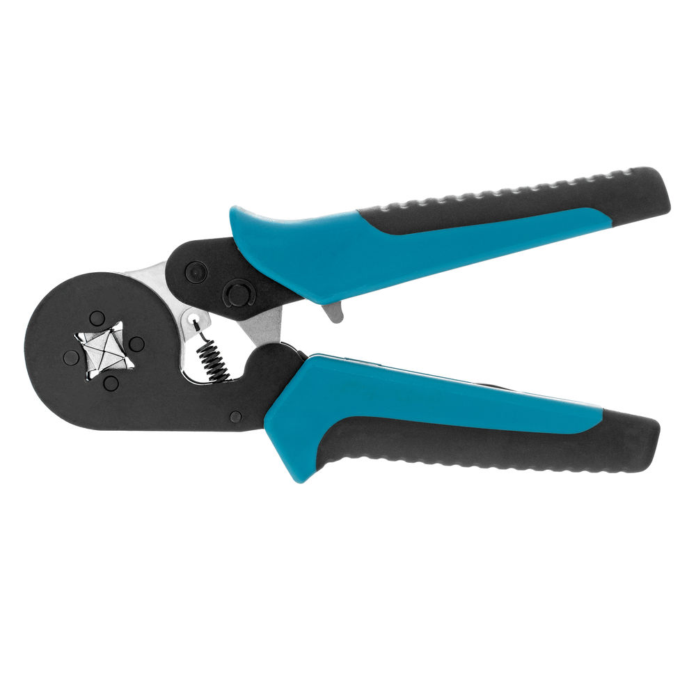 Клещи (пресс-клещи) для обжима наконечников электропроводов с сечением 0.25-8 мм2 Gross (17724)