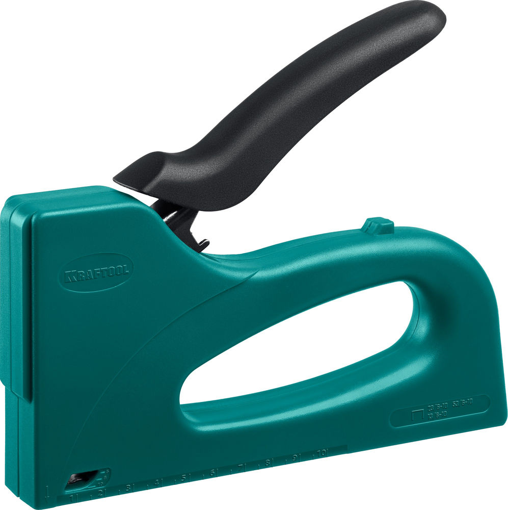 Пластиковый мощный степлер STRIKE 53, 3-в-1: тип 53 (A/10/JT21) 23GA (6–10 мм)/13/23 KRAFTOOL 3189