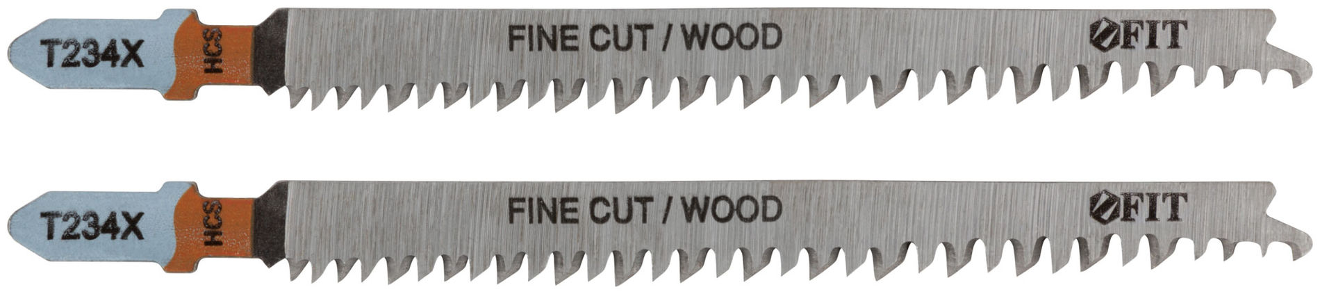 Полотна по дереву, HCS, шлифованные под свободным углом зубья, 116/91 мм, переменный шаг (T234X), 2 шт. (40958)