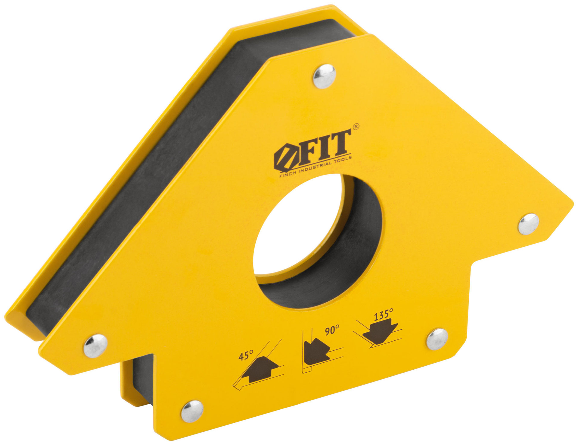 Угольник для сварки магнитный, тип стрелка, усилие до 34 кг (81803)