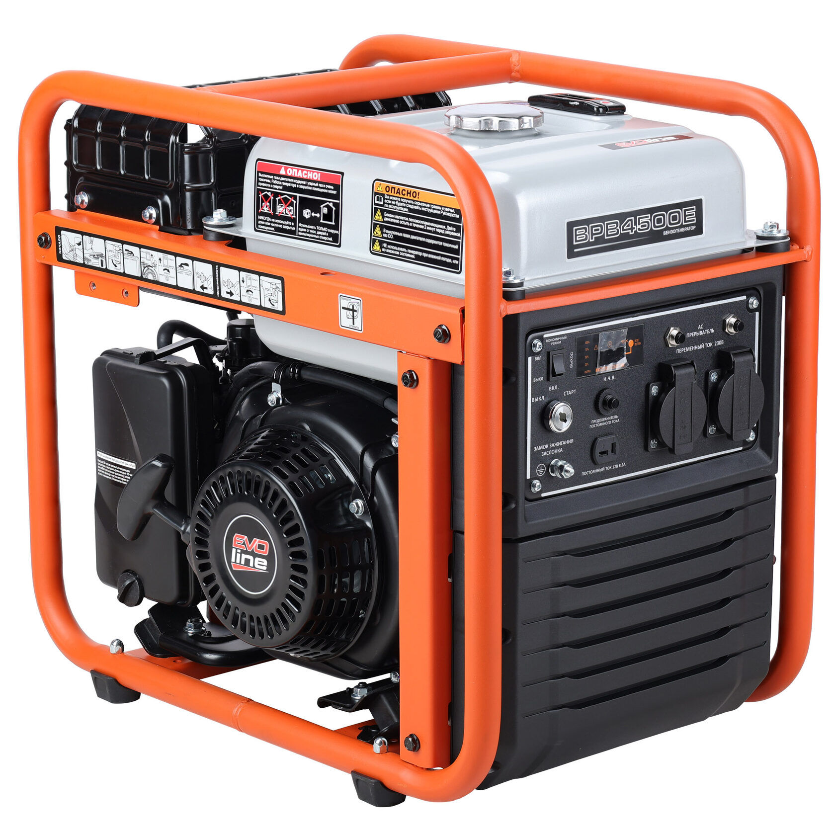 Генератор бензиновый инверторный EVOline BPB 4500 E (произведено Zongshen)