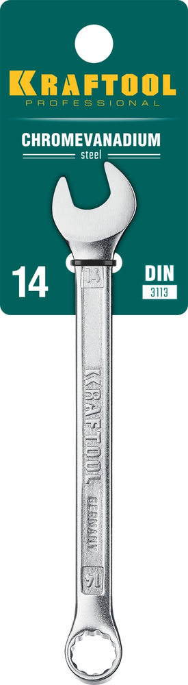Ключ гаечный комбинированный 14 мм KRAFTOOL 27079-14