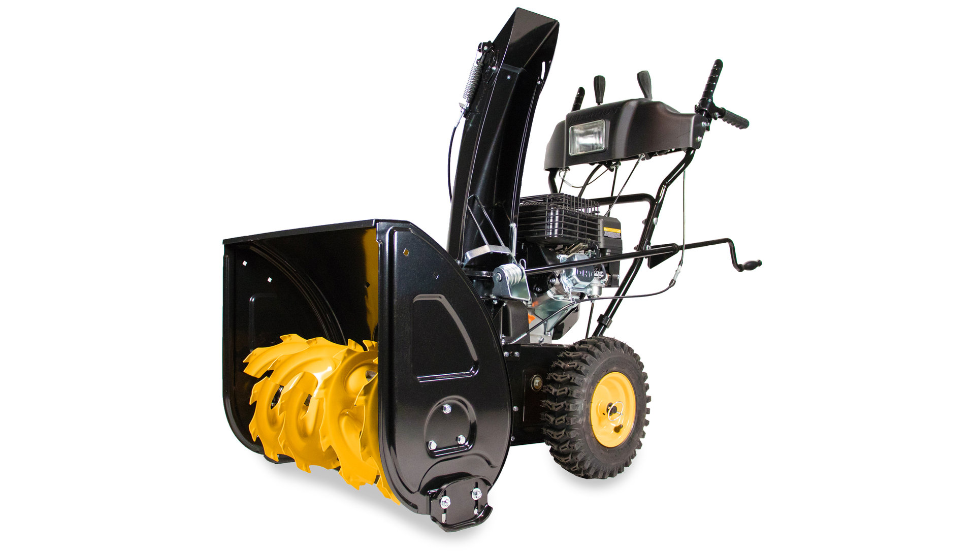 Снегоотбрасыватель CHAMPION ST762E (6,5лс 61см 6F/2R колеса 3,6л 80кг эл.стартер, фара) (ST762E)