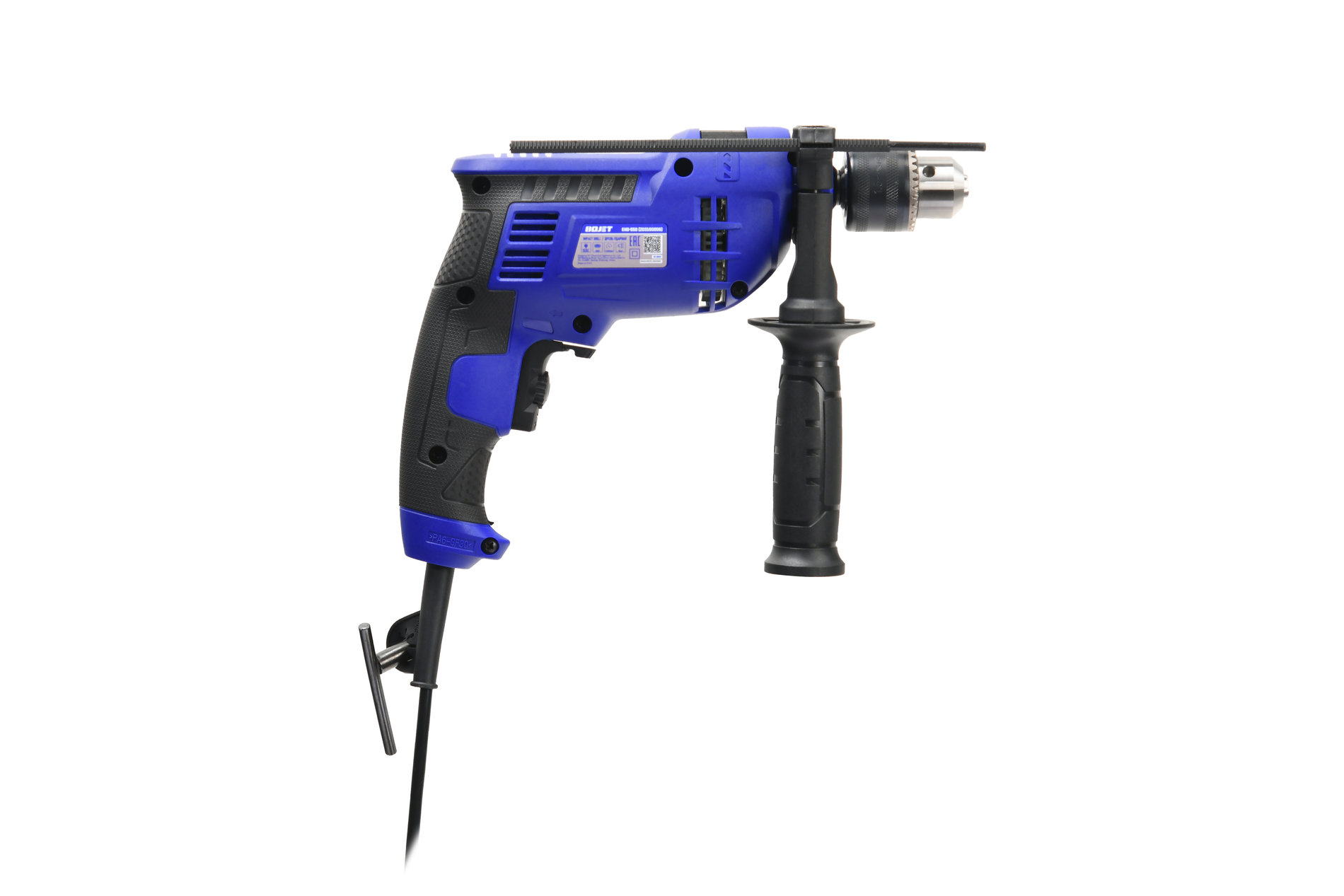 Ударная дрель, 550 Вт, ключевой патрон