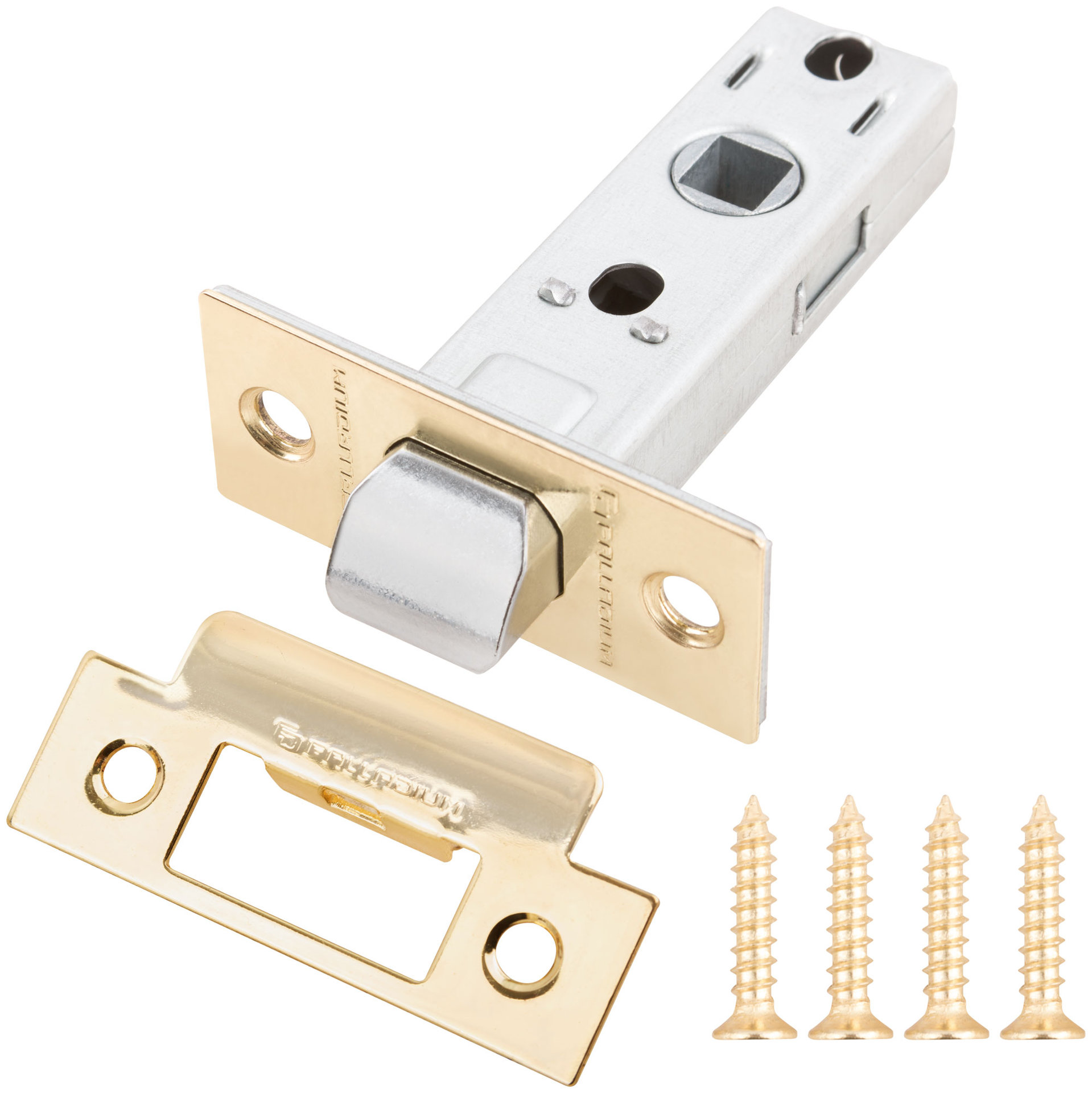 Механизм защелки, модель 100, золото (латунь) (66446)