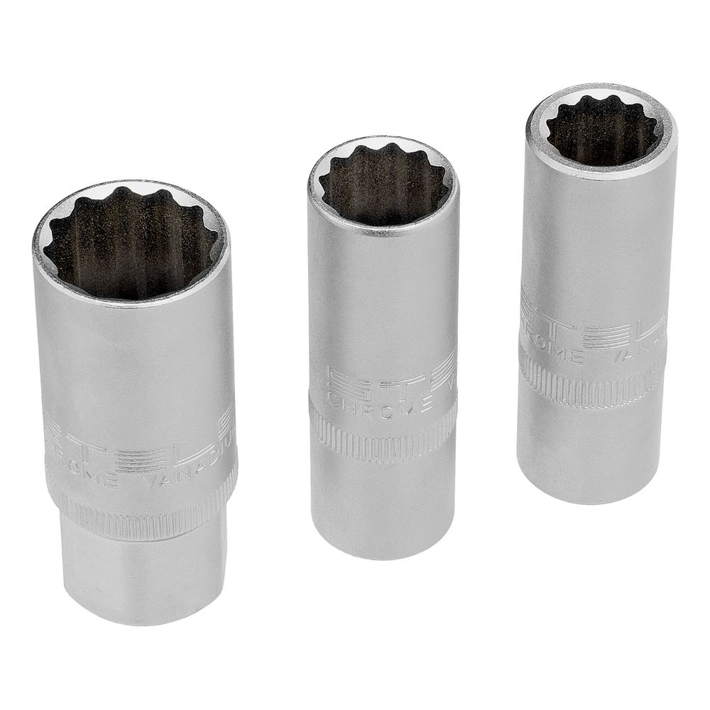 Набор инструментов, 1/4, 3/8, 1/2, Cr-V, S2, усиленный кейс, 151 предмет Stels