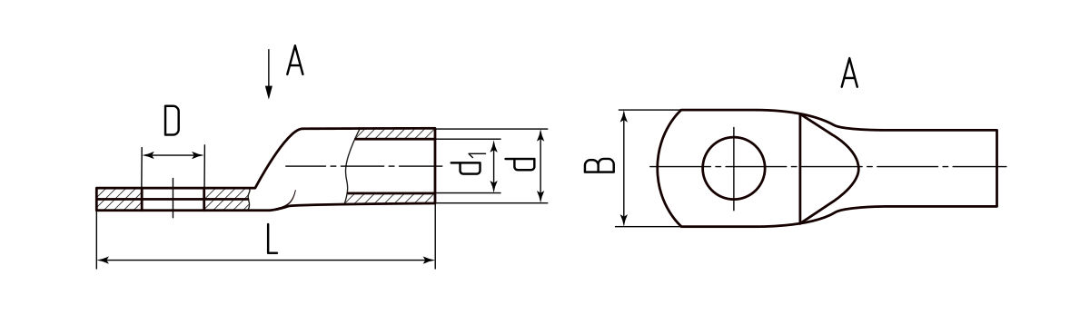 Наконечник кабельный ТМЛс 1.5-4 (КВТ) (78595)