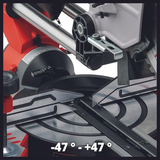 Пила торцовочная Einhell TE-SM 10 L Dual, 2100вт,254х30мм,пропил 305х85мм,лазер (4300877)