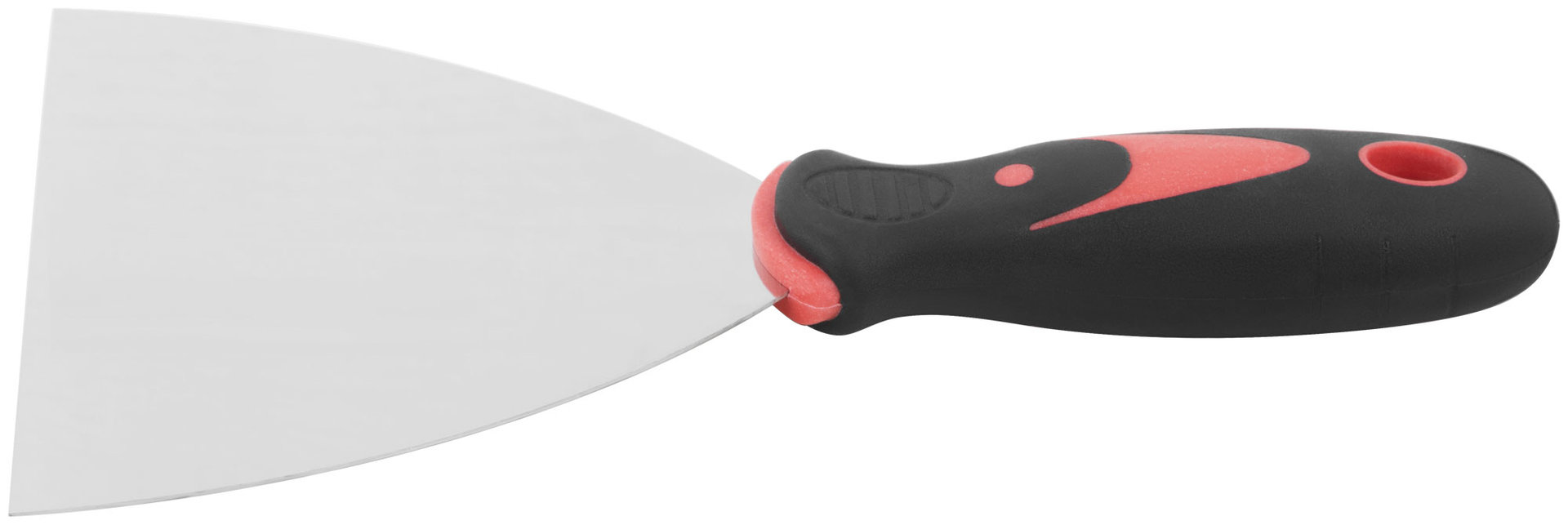 Шпатель, нерж.сталь, прорезиненная ручка 5 (125 мм) (06707)