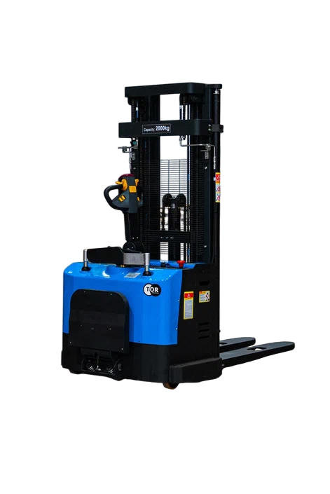 Штабелер самоходный 2,0 т 6,2 м TOR ES20T4 24/210 В/Ач ЭУР, Curtis, H-мачта (с платформой) (1001867)