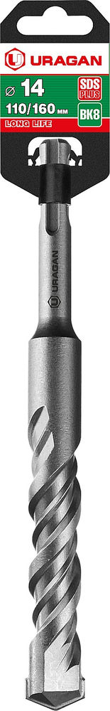 Бур SDS-plus URAGAN 14х160 мм 29311-160-14  