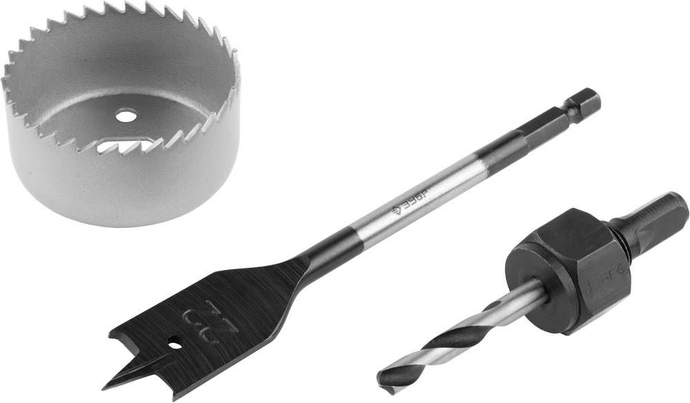 Набор для врезки замков 54 мм ЗУБР 2954-54-H3