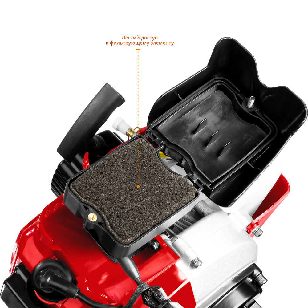 Мотобур (бензобур) d 60-150 мм 43 см? 1 оператор ЗУБР МБ1-150