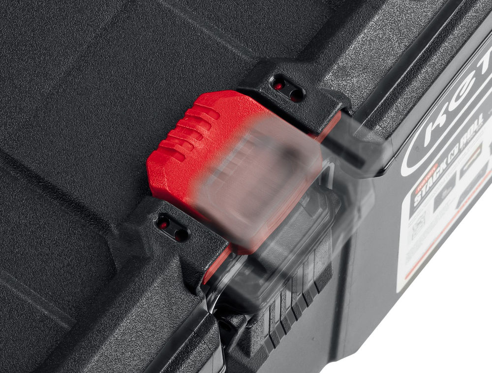 Ящик пластиковый 525 х 345 х 260 мм (21) с крышкой STACKNROLL KETER 38398