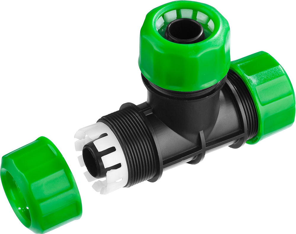 Цанговый тройник 3/4 х 3/4 х 3/4, пластик ABS РОСТОК RW-34 426372