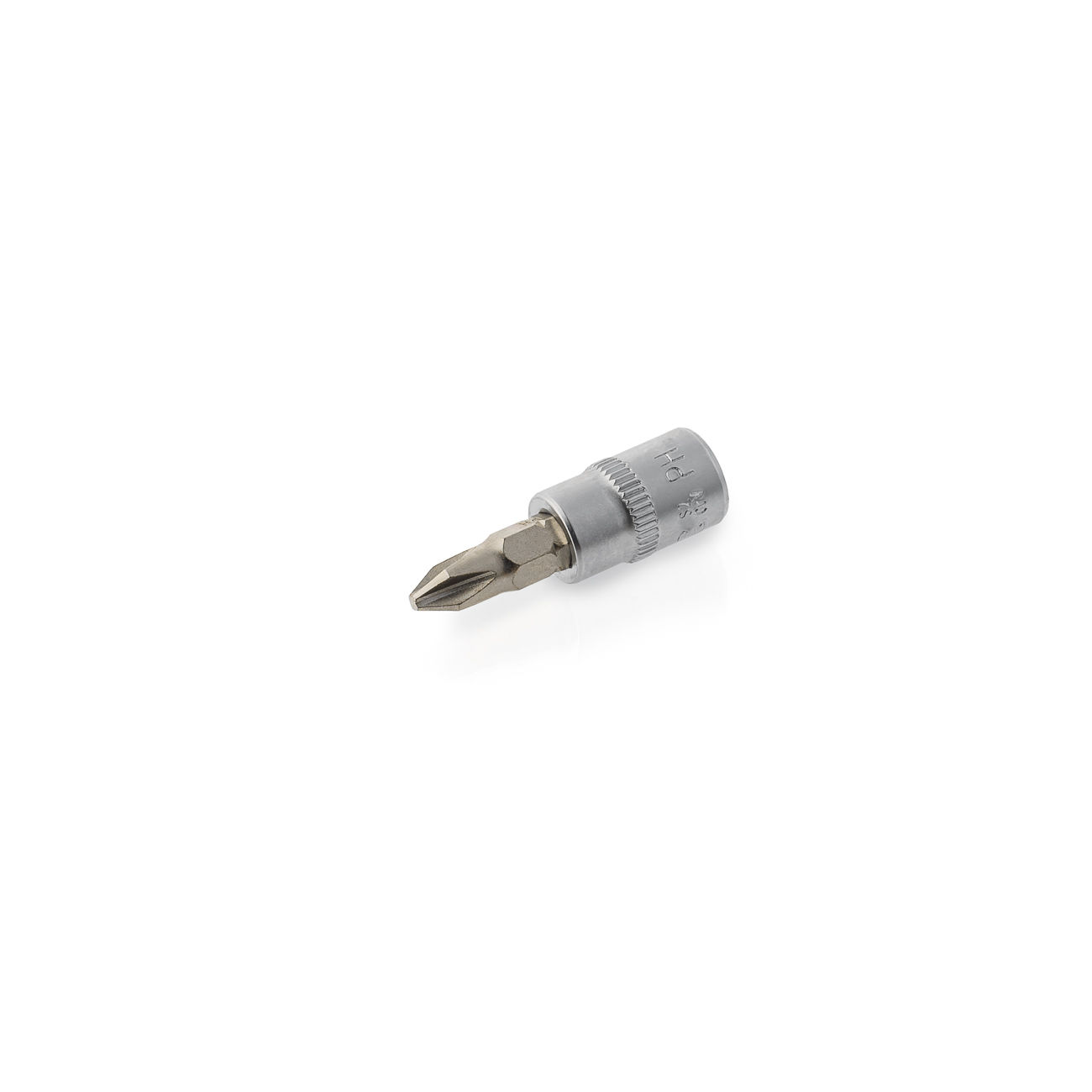 RUNTEC RT-H14SPH2 Головка торцевая со вставкой RUNTEC CrV, 1/4, PH2 (RT-H14SPH2)