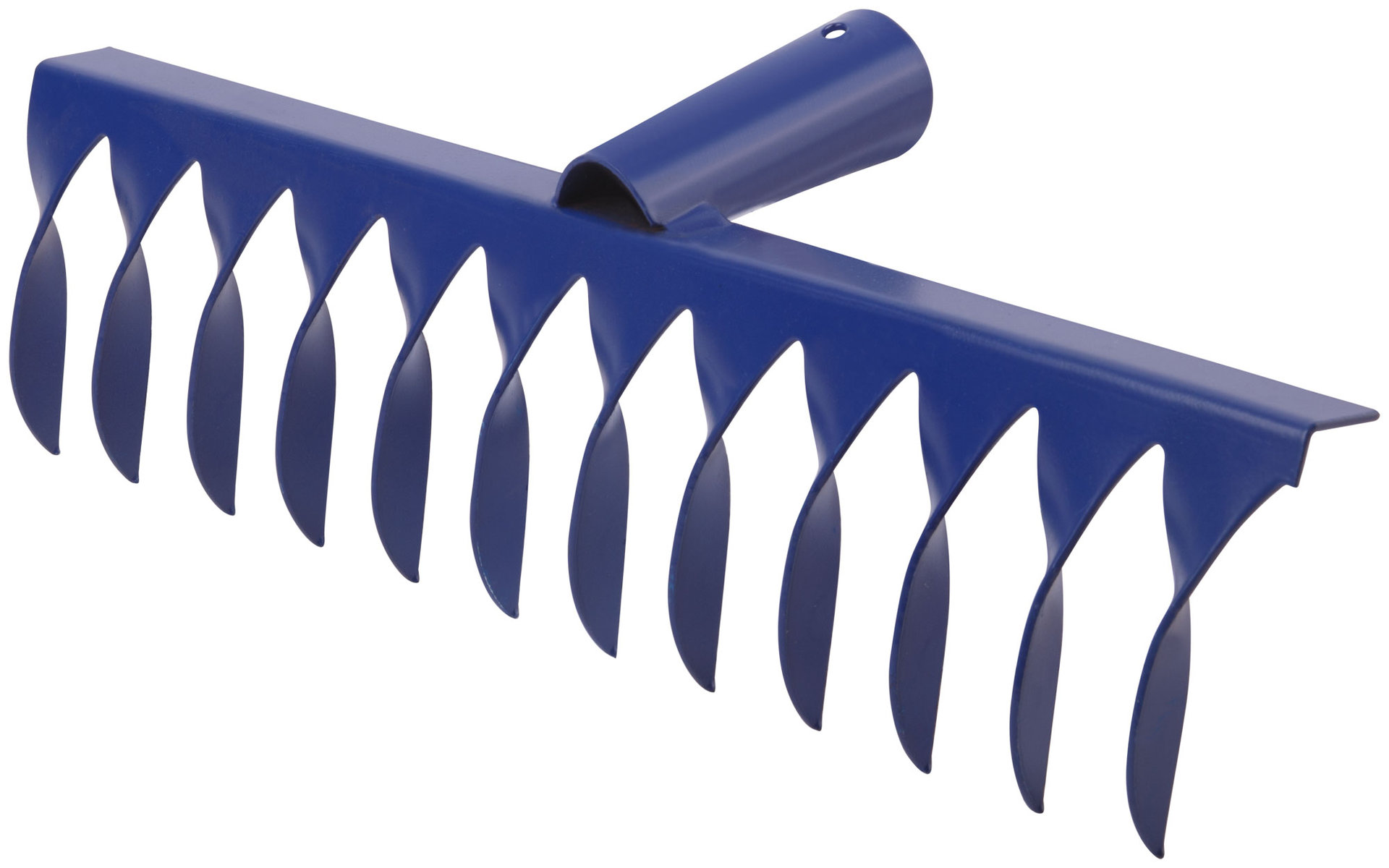 Грабли, витой зуб, 12 зубьев, без черенка (76958)