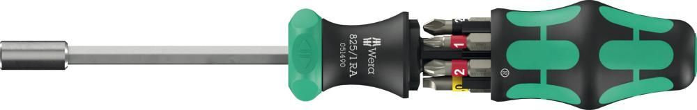 Kraftform Kompakt 27 RA 1 SB, набор бит с отвёрткой-битодержателем c трещоткой, 6 пр., Take It Easy (WE-051517)