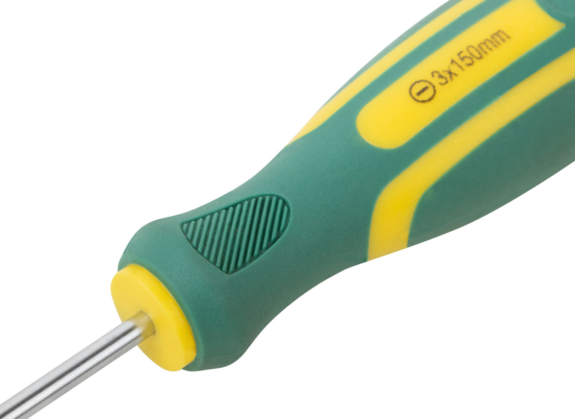 Отвертка Контур, CrV сталь, прорезиненная ручка 3х150 мм SL (55207)