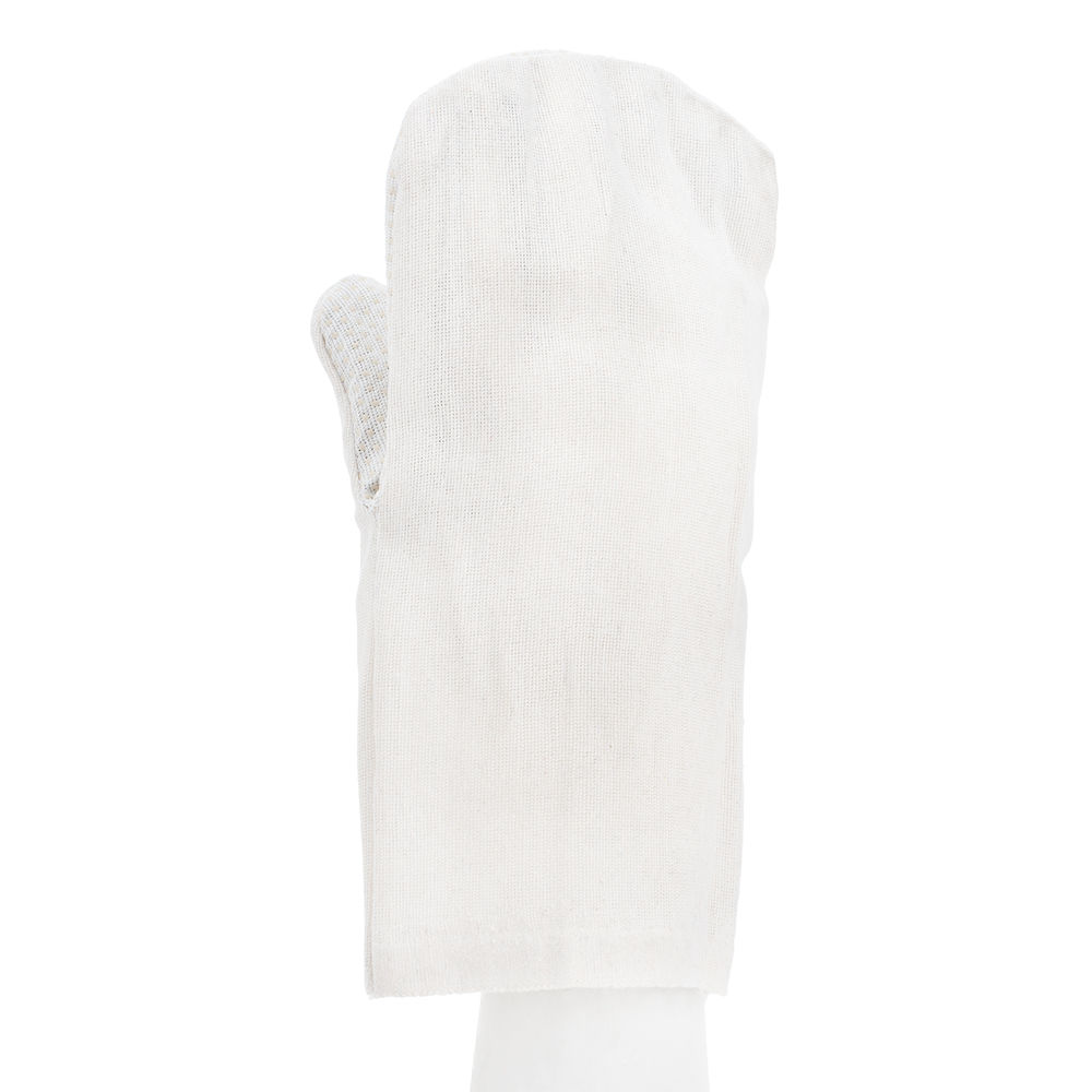 Рукавицы х/б с наладонником из ПВХ, 1 размер Сибртех (68145)