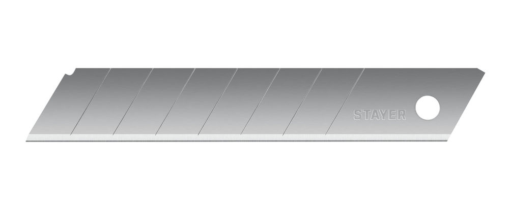 Лезвия сегментированные 18 мм, 10 шт Professional STAYER 0915-S10
