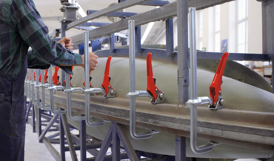 Струбцина рычажная classiX 400/120, 7.5 кН GSH40 BE-GSH40