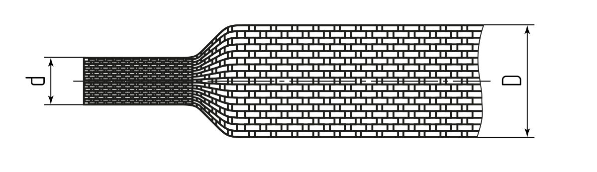 Оплетка кабельная XT-20/10 (Fortisflex) (85371)