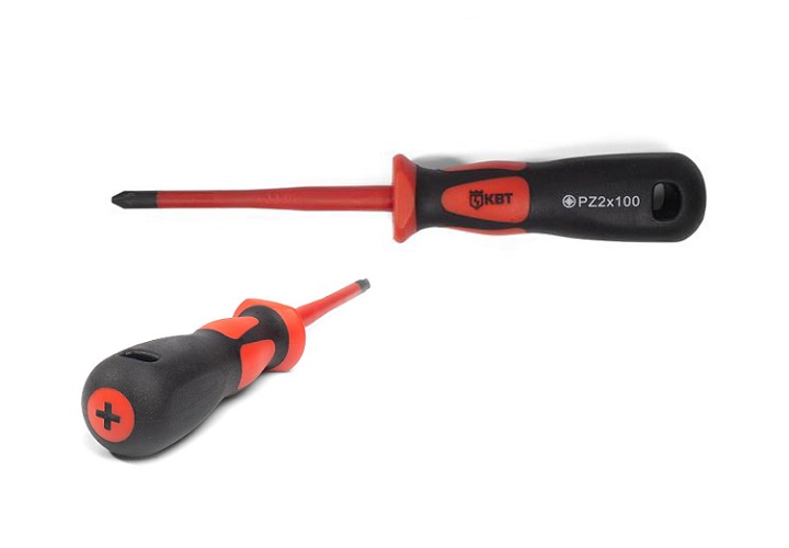 Отвертка диэлектрическая Слим PZ/FL2100 (КВТ) 78594