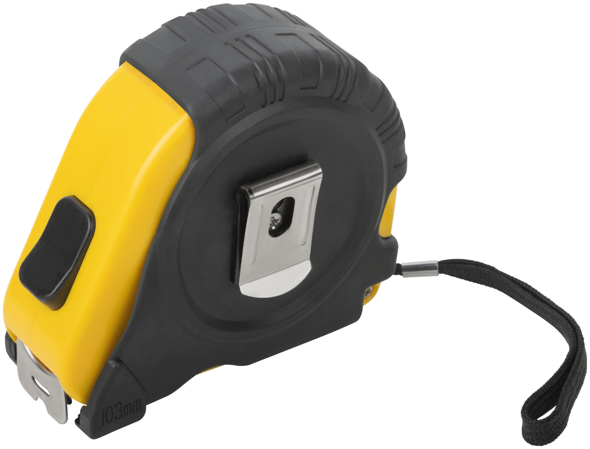 Рулетка прорезинен. корпус, тройной стопор Ультра 10 м x 25 мм