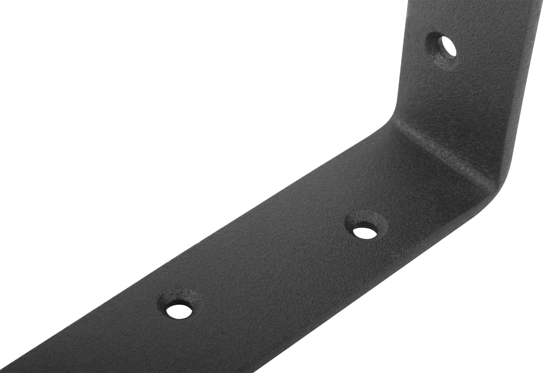 Уголок-кронштейн усиленный черный 350х250 мм (66110)