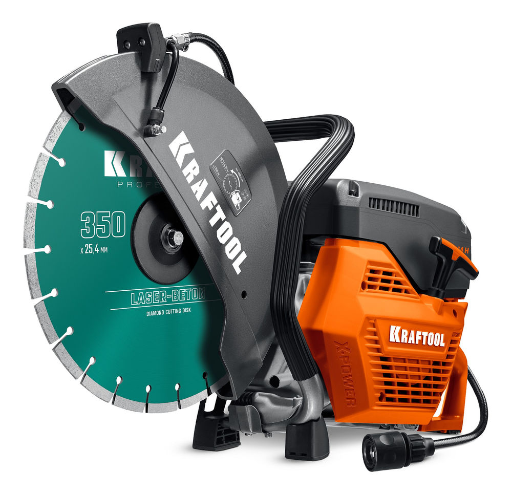 Бензорез (бетонорез) 3700 Вт, 350 мм по бетону, диск в комплекте K770-14 H KRAFTOOL K770-14 H
