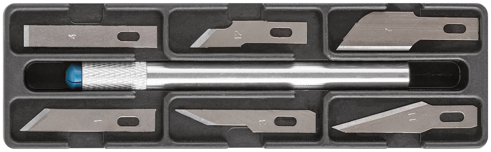 Нож макетный c 6 лезвиями (10482)