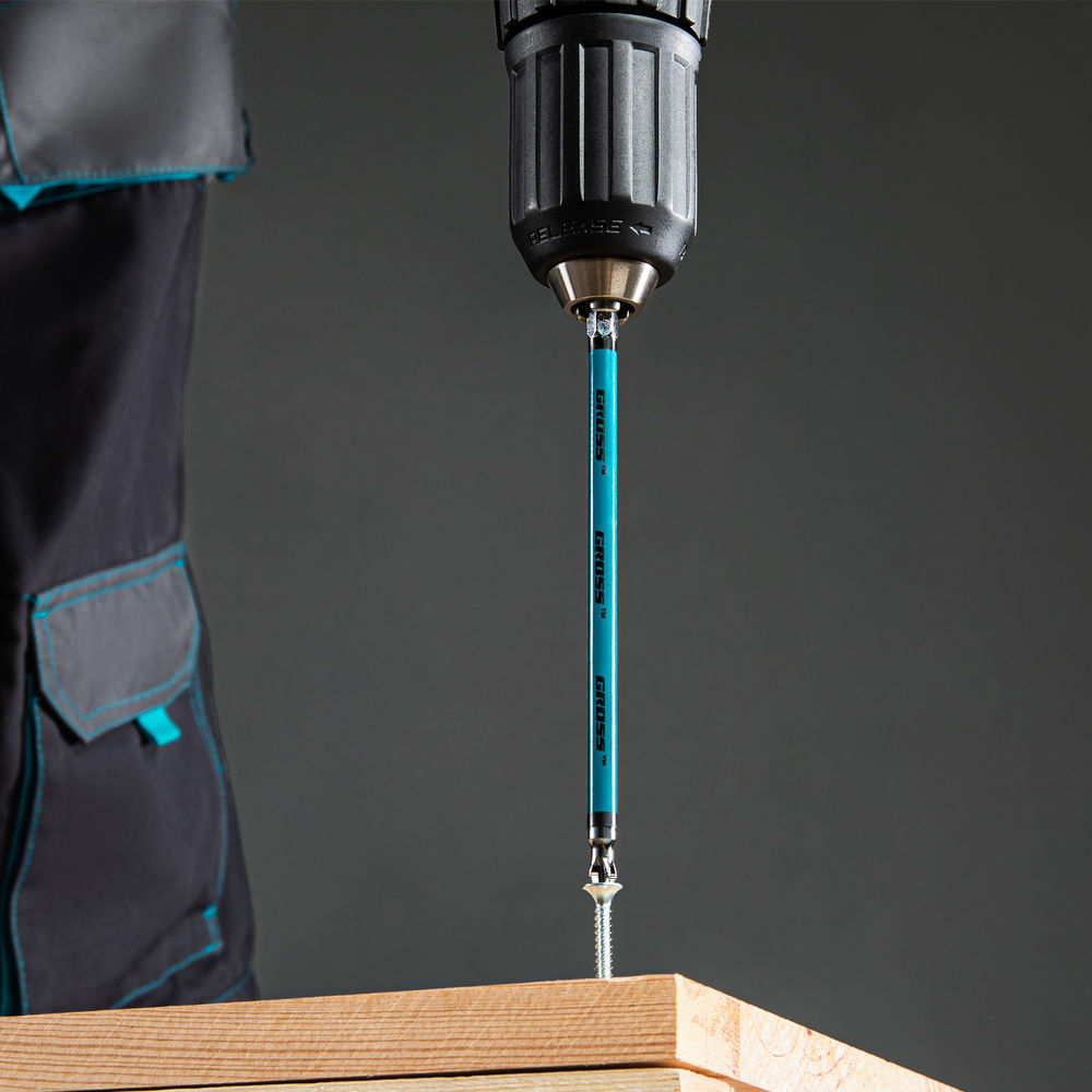 Бита PH2 х 150, сталь S2, 5 шт. Gross (11203)