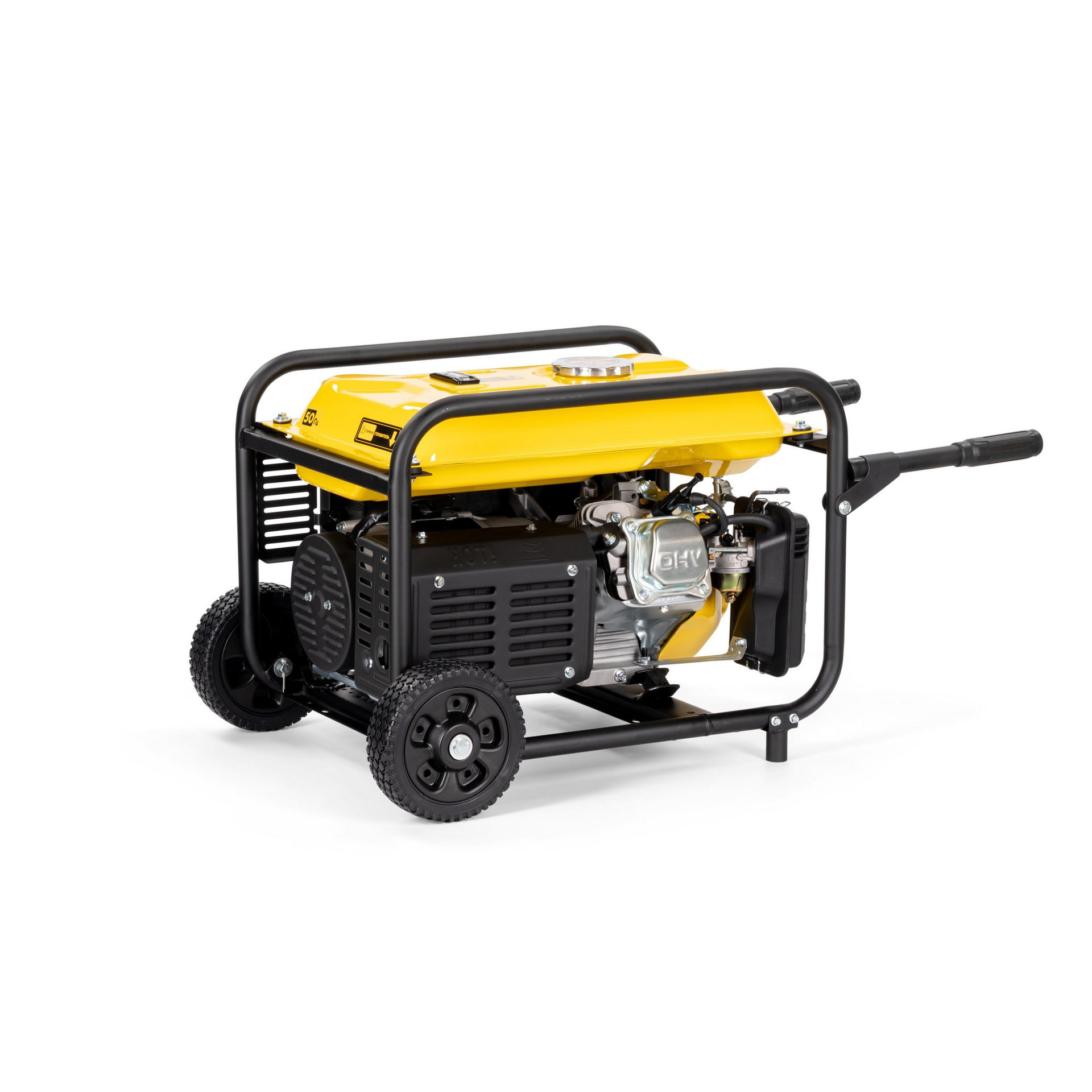 Генератор CHAMPION GG3200EW (3,2/3,5кВт 7,5лс 15л 48кг эл.старт колеса, счетчик) (GG3200EW)