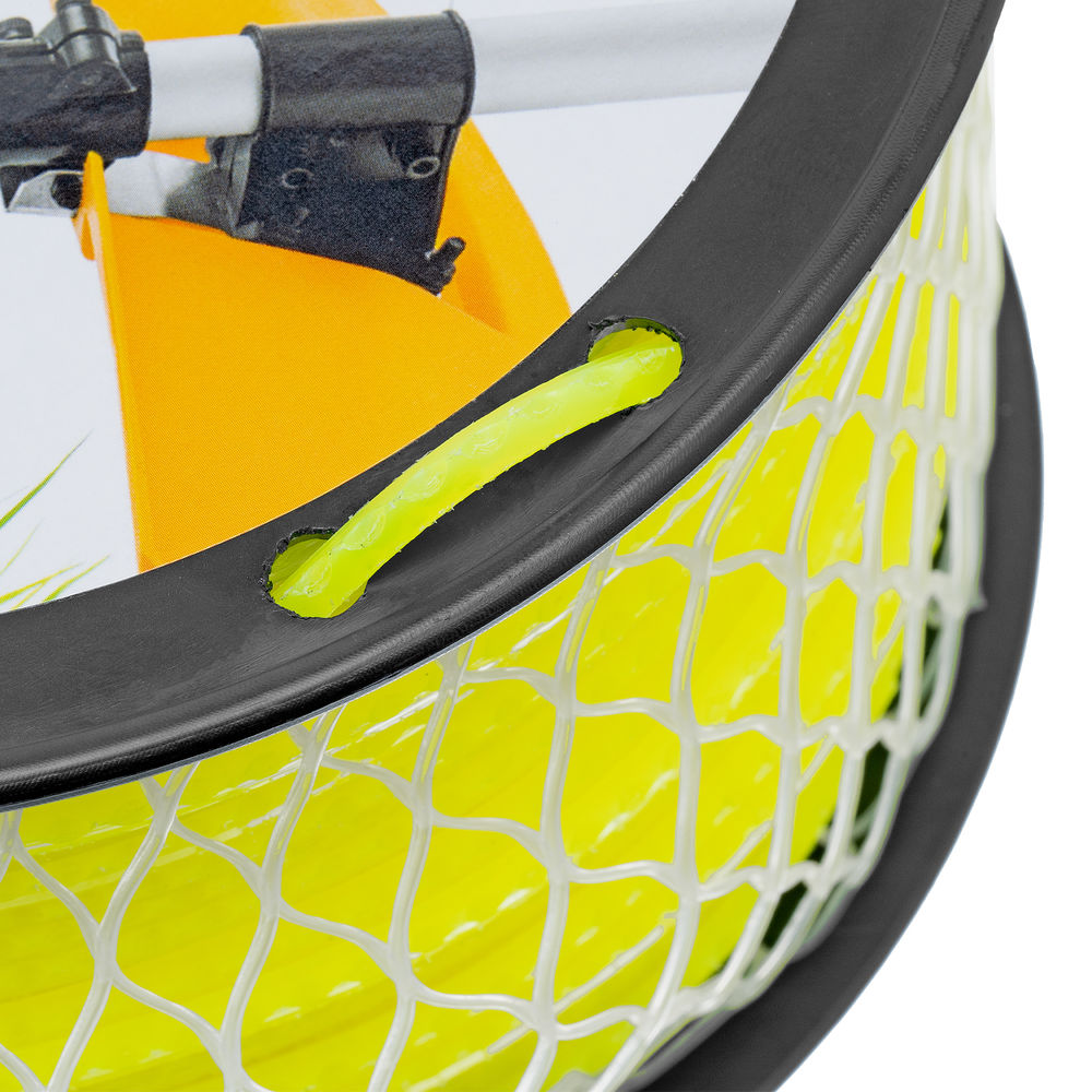 Леска для триммера зубчатый квадрат, 3,0мм х 113м, на DIN катушке FLEX CORD Denzel (96806)